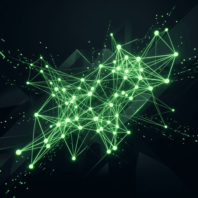 AI neural network visualization